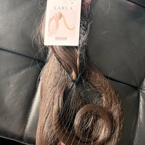 Dark Brown synthetic 24” pony tail hair extension